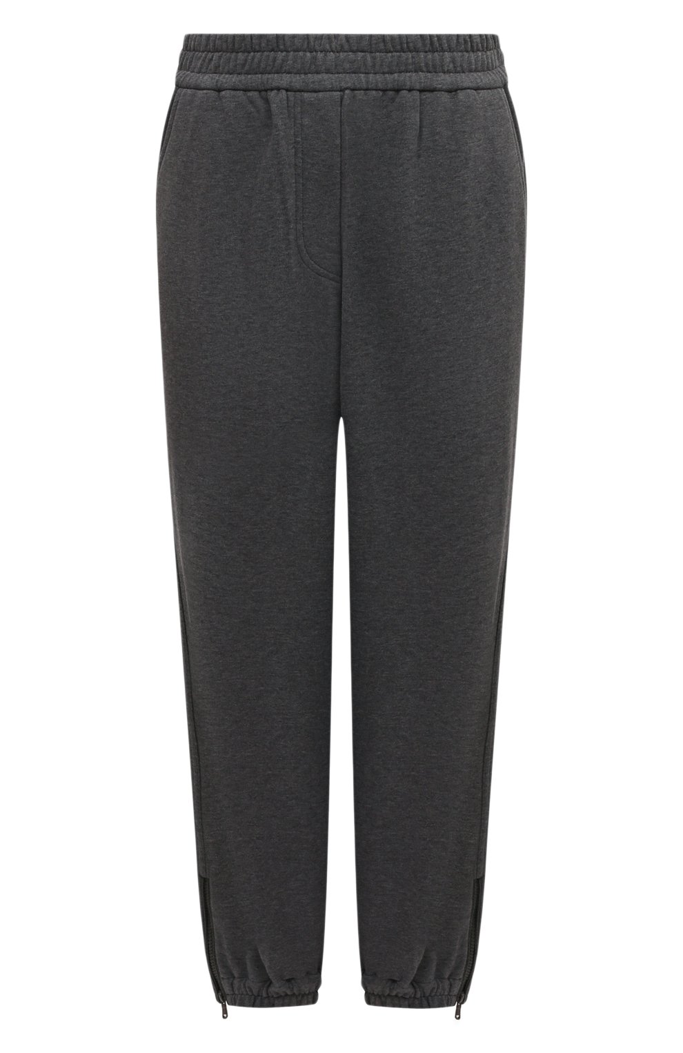 Хлопковые джоггеры BRUNELLO CUCINELLI, арт. MN05NHS899, фото 1