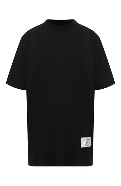 Женская хлопковая футболка ACNE STUDIOS, арт. AL0052