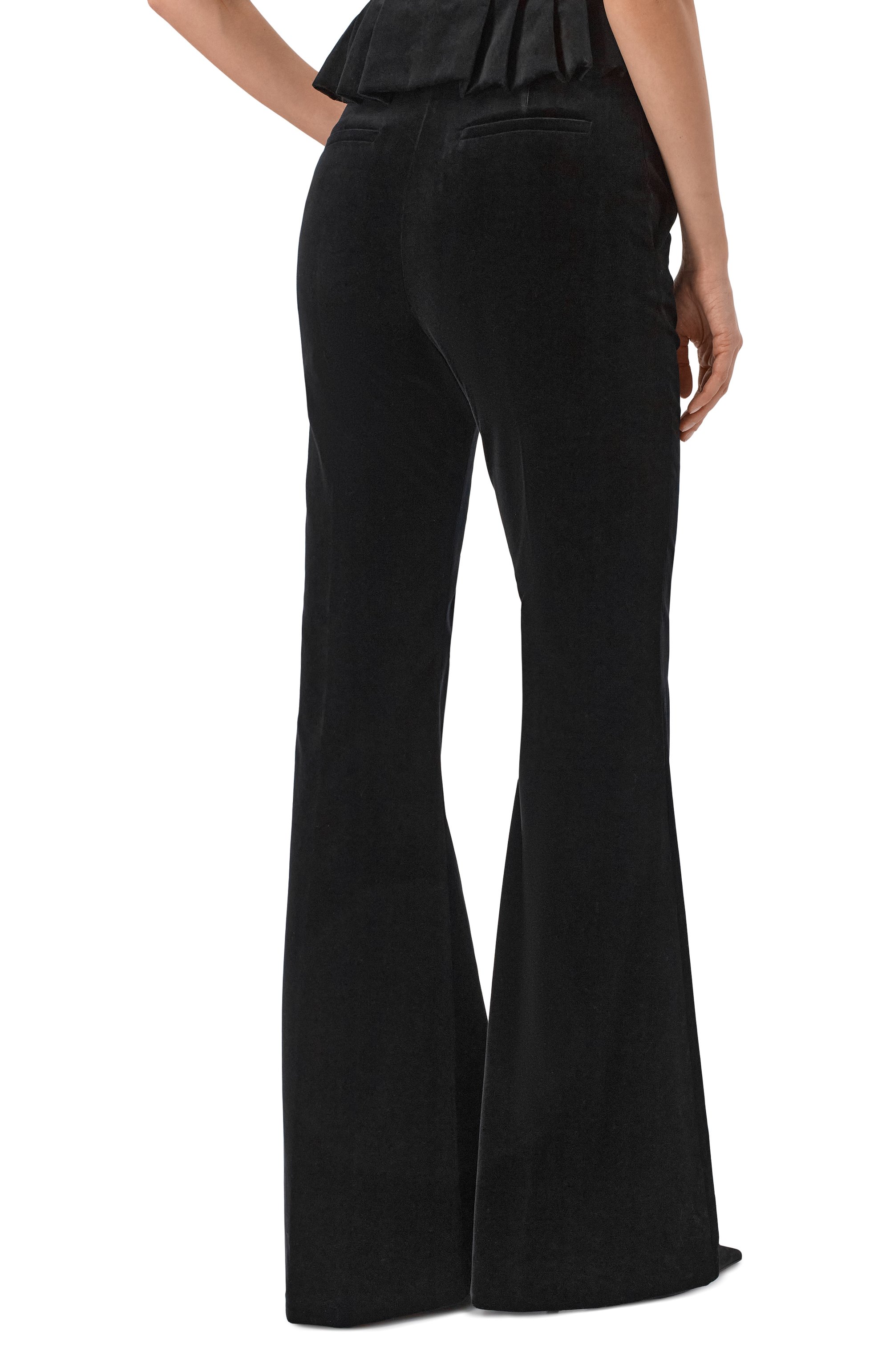 Бархатные брюки VALENTINO, арт. 8B3RB712/93D, фото 4