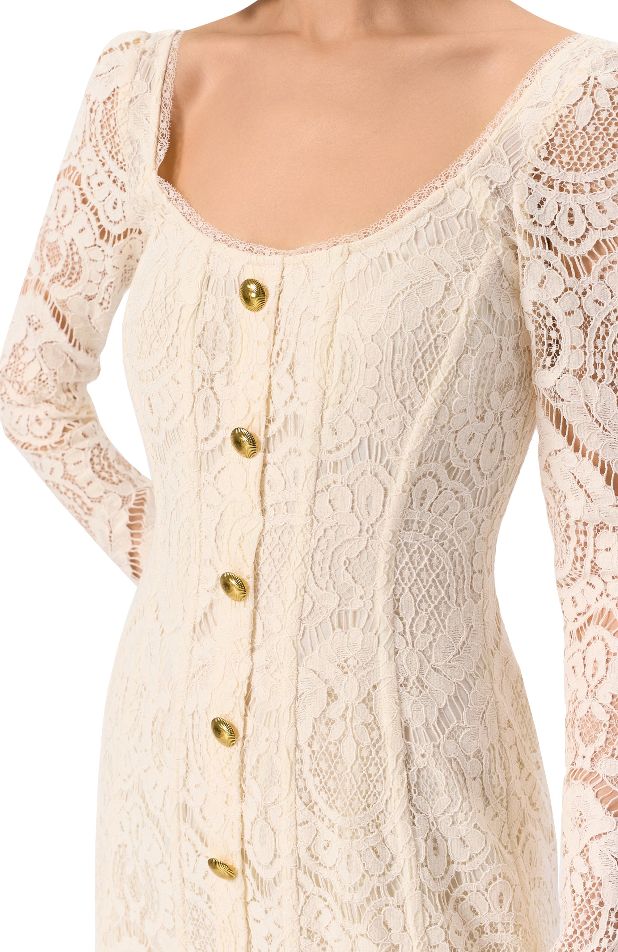 Платье из вискозы и хлопка TWINSET, арт. 251TS2270, фото 5