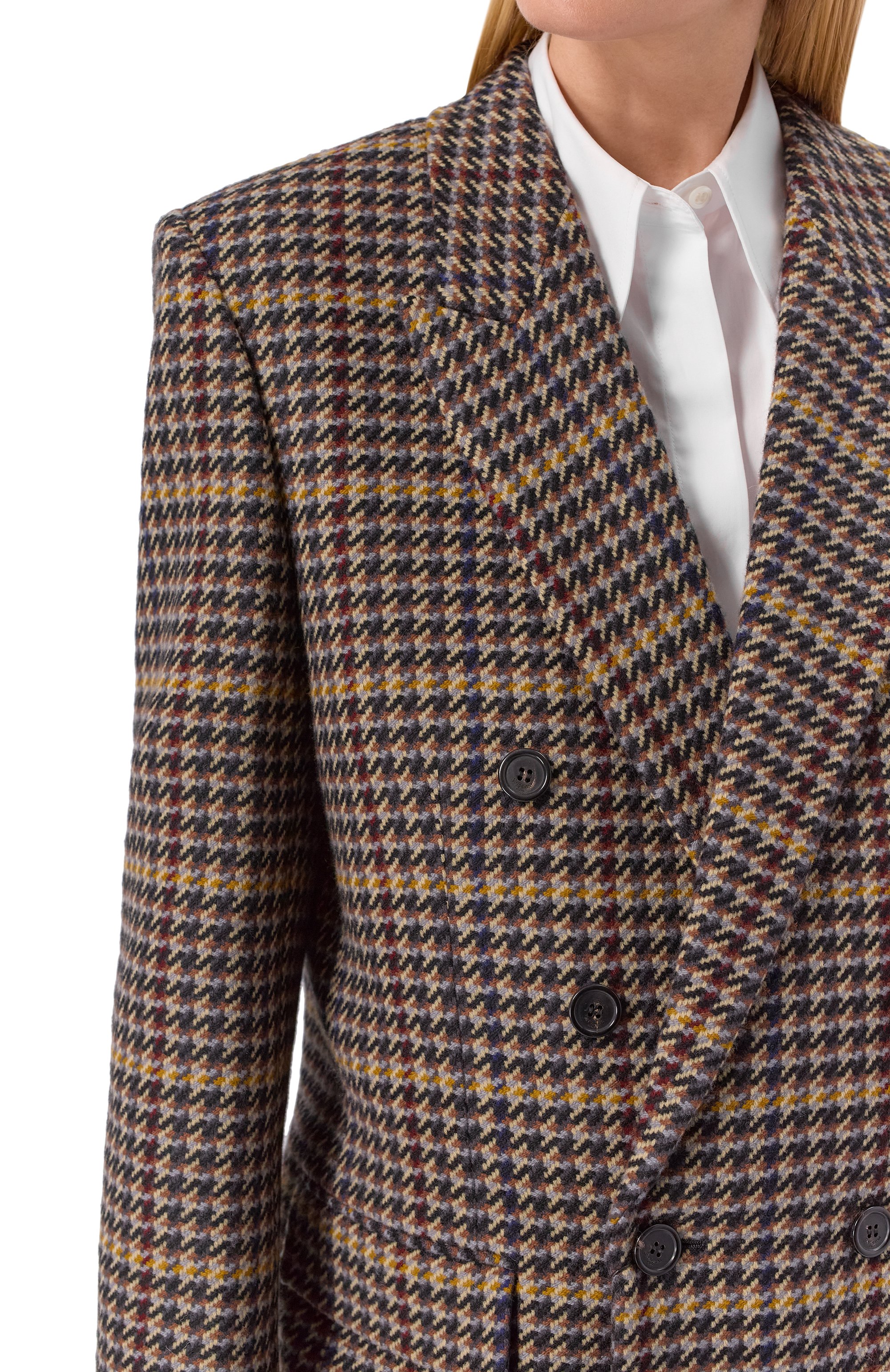 Шерстяной жакет SAINT LAURENT, арт. 837047/Y3J60, фото 5