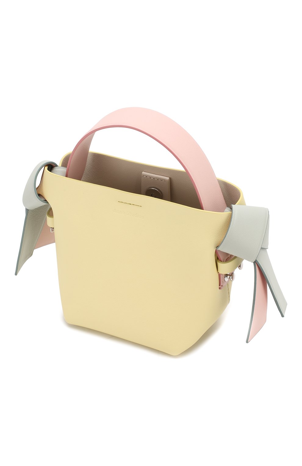 Сумка musubi micro ACNE STUDIOS желтого цвета по цене 83200 руб., арт. A10050/W, фото 4 Сумка musubi micro ACNE STUDIOS, арт. A10050/W, фото 4