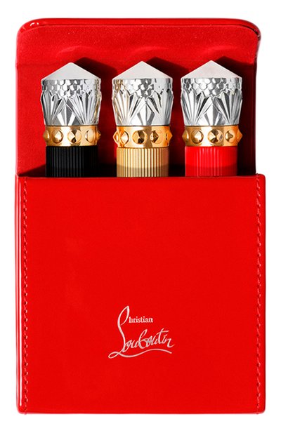 Набор губных помад on the go vanity set les rouges CHRISTIAN LOUBOUTIN бесцветного цвета по цене 13800 руб., арт. 8435415068376, фото 3 Набор губных помад on the go vanity set les rouges CHRISTIAN LOUBOUTIN, арт. 8435415068376, фото 3