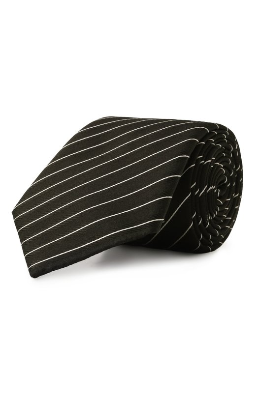 Шелковый галстук Giorgio Armani GM000800/TE13672 Чёрный GM000800/TE13672