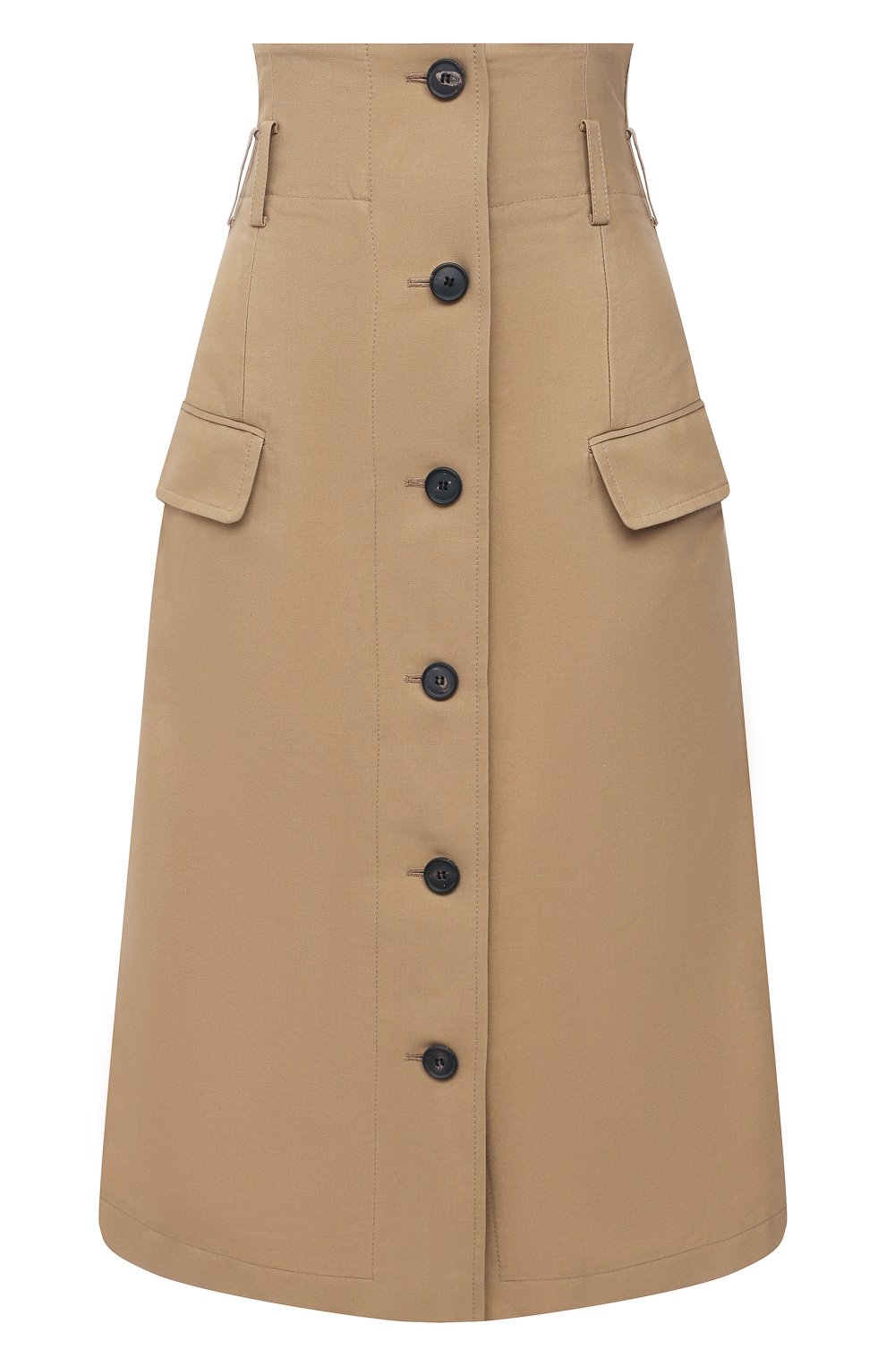 Хлопковая юбка VICTORIA BECKHAM, арт. 1121WSK002231C, фото 1