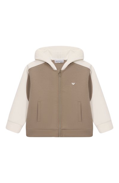 Хлопковая толстовка EMPORIO ARMANI, арт. EB000137/AF10126, фото 1