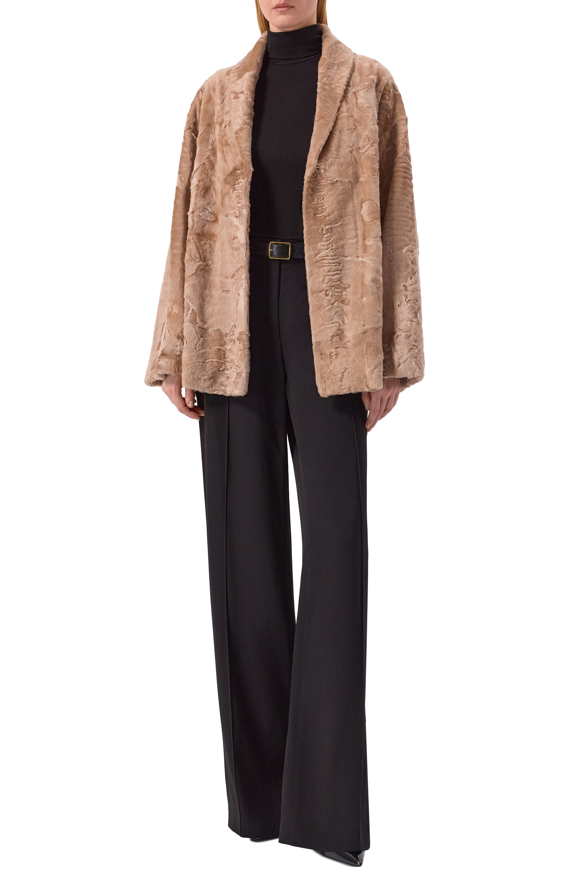 Шуба из ягненка GIULIA GURMAN, арт. 2501SP42, фото 2