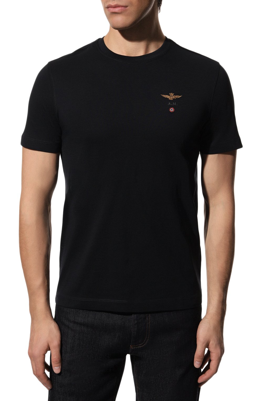 Хлопковая футболка AERONAUTICA MILITARE, арт. 222TS1580J372, фото 3