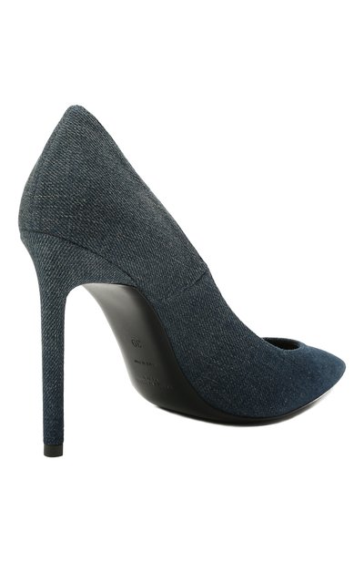 Текстильные туфли anja SAINT LAURENT, арт. 493026/20800, фото 4