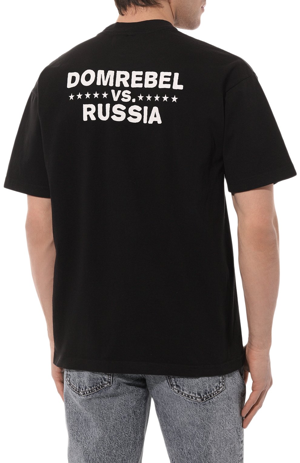 Хлопковая футболка DOMREBEL, арт. FIGHT/T-SHIRT, фото 4