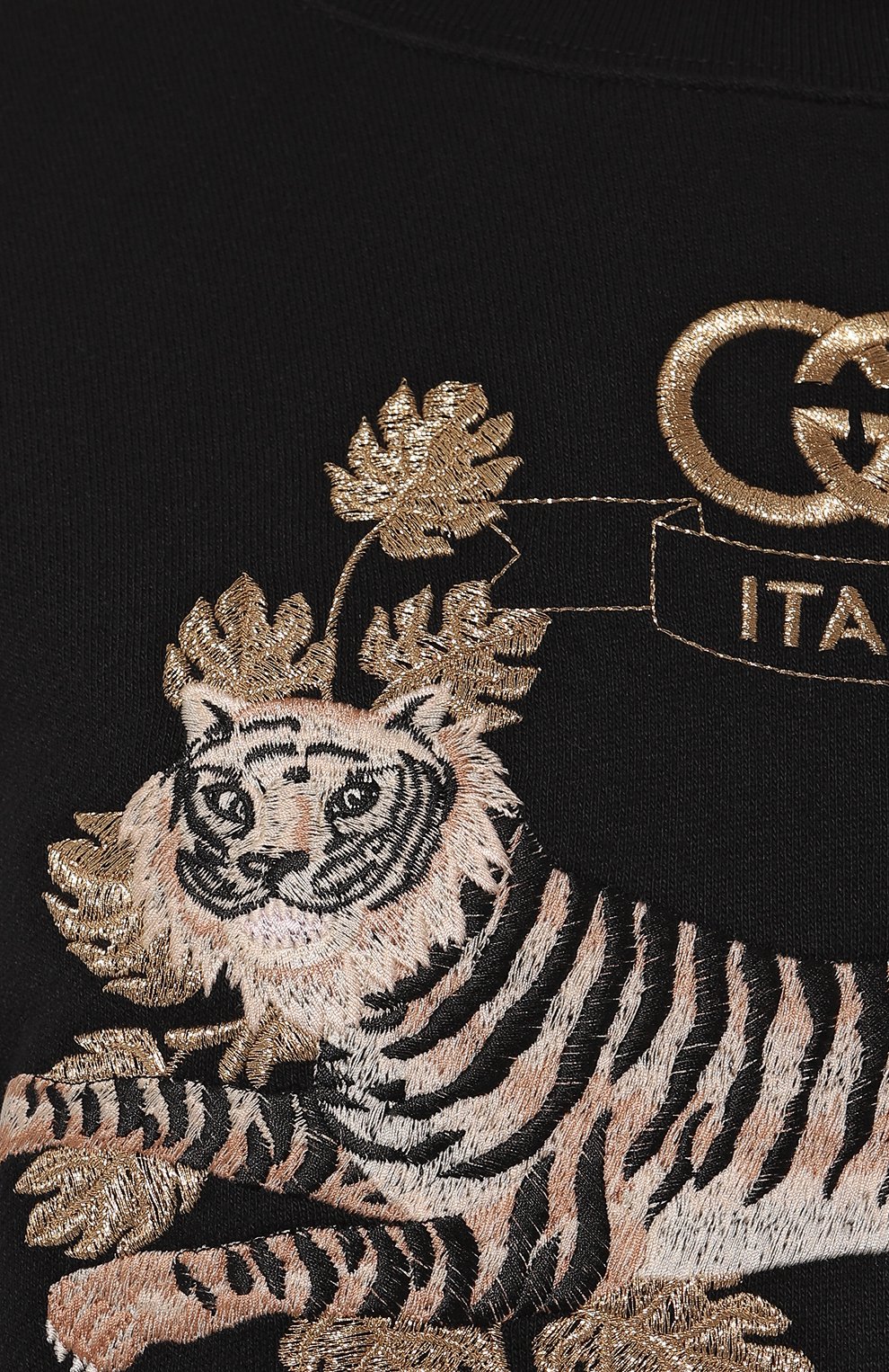 Хлопковый свитшот GUCCI черного цвета по цене 141120 руб., арт. 617964 XJD4I, фото 5 Хлопковый свитшот GUCCI, арт. 617964 XJD4I, фото 5