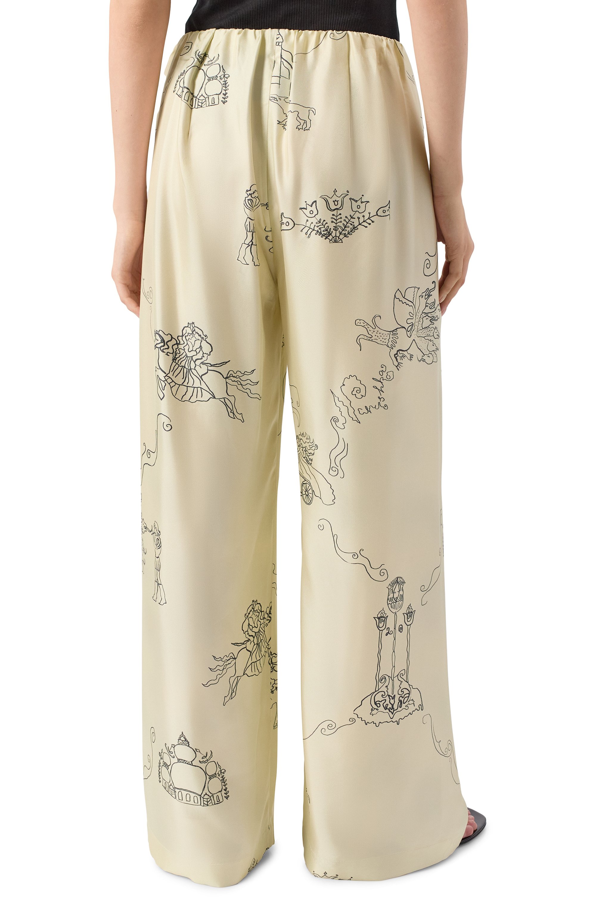 Шелковые брюки NANUSHKA, арт. NW25SSPA31650, фото 4