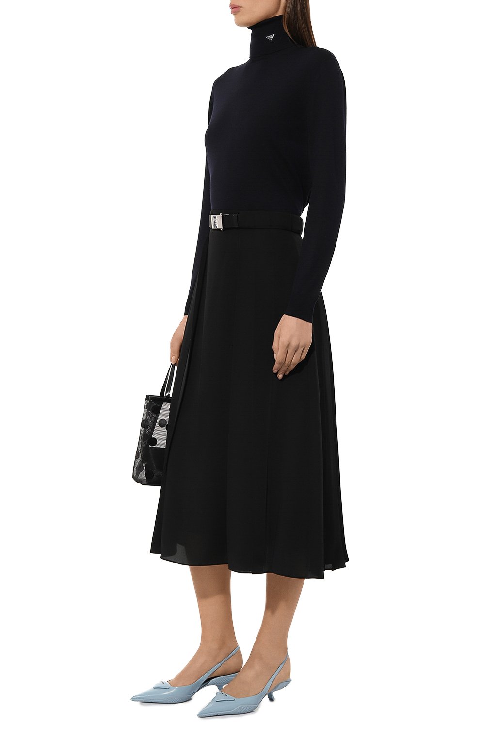 Шерстяная водолазка PRADA, арт. P26439-100S-F0008-221, фото 2