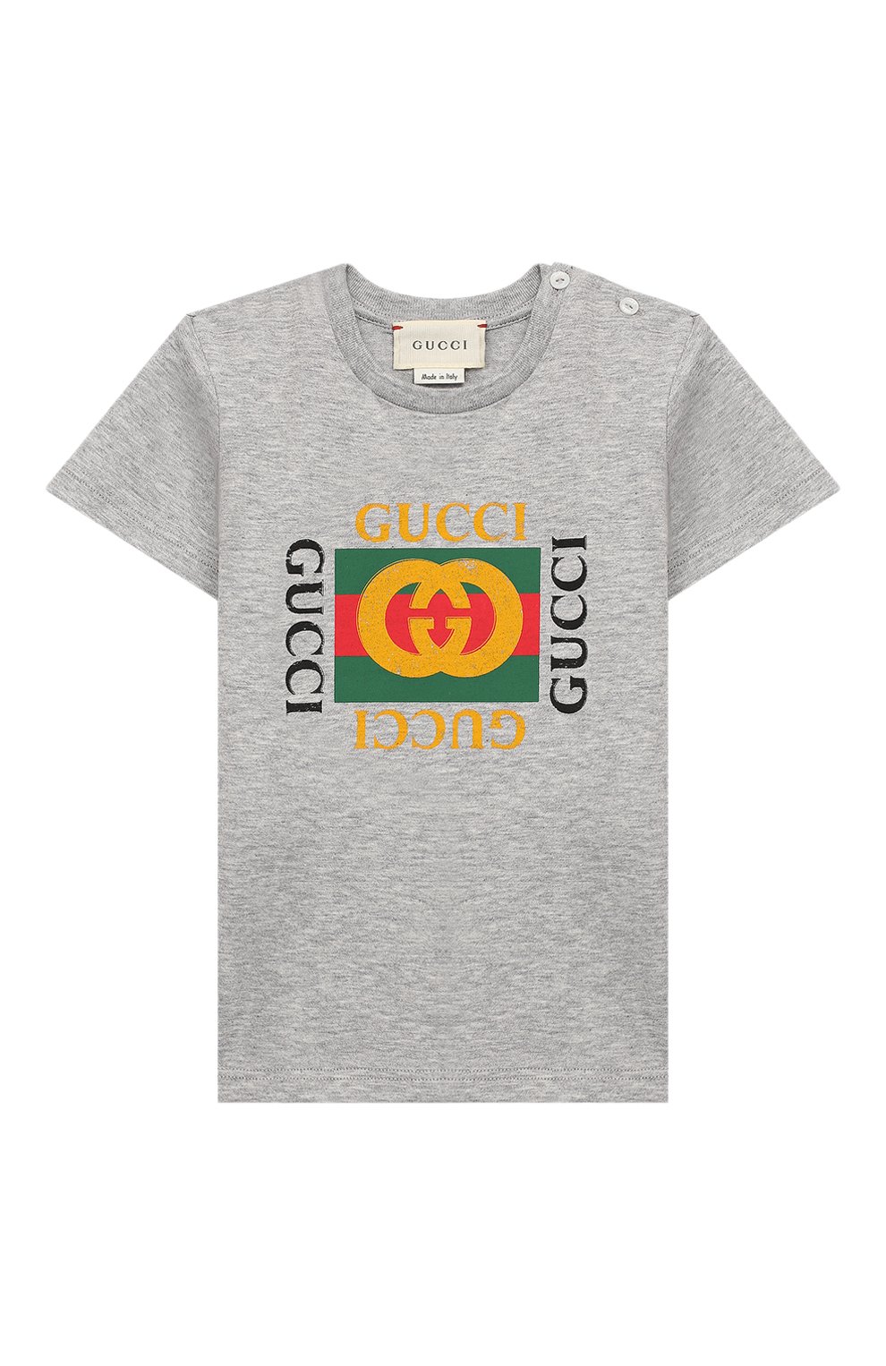 Хлопковая футболка GUCCI, арт. 497845/X3L91, фото 1