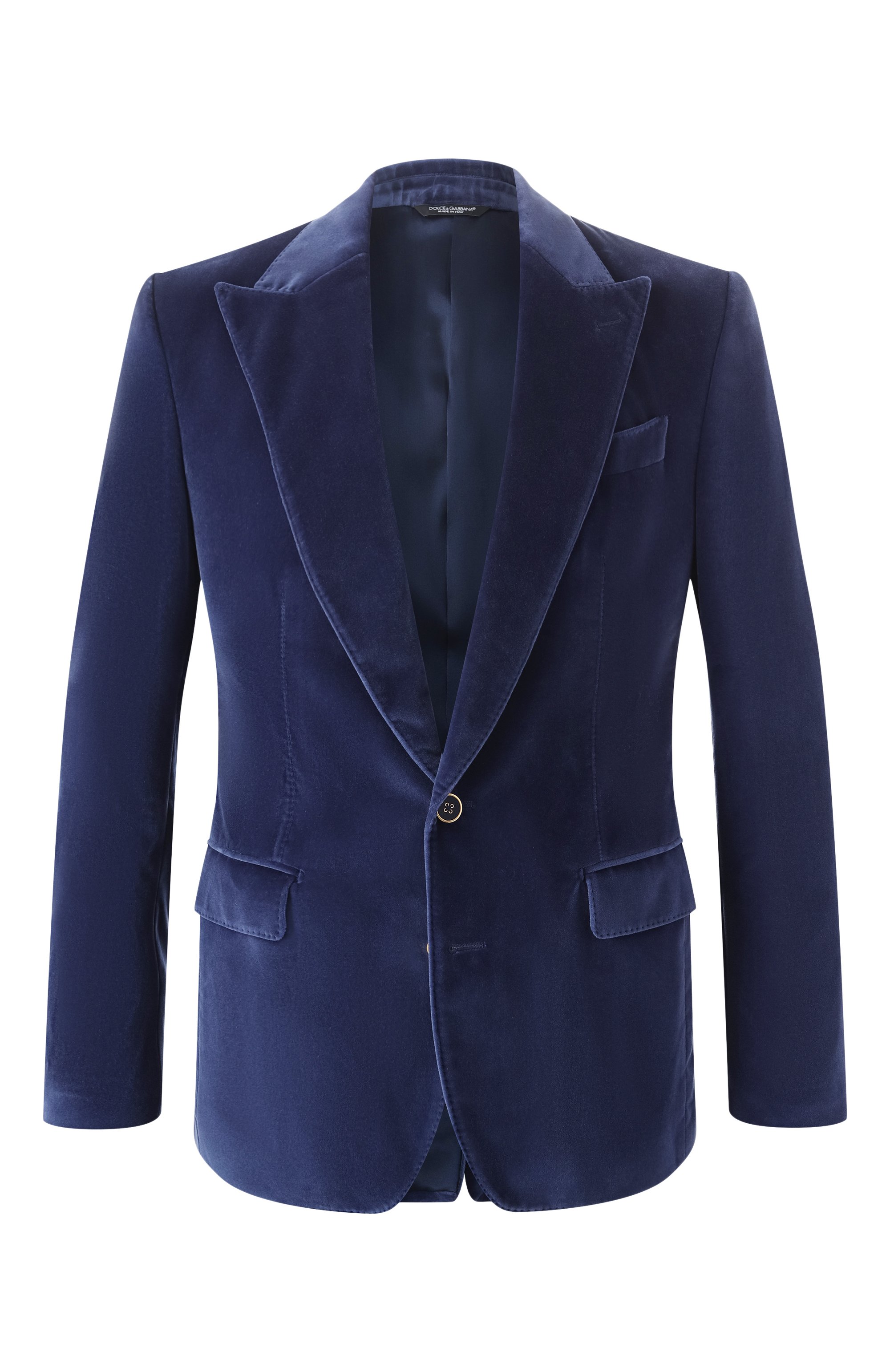 Бархатный пиджак DOLCE & GABBANA, арт. G2TV4T/FUVG7, фото 1