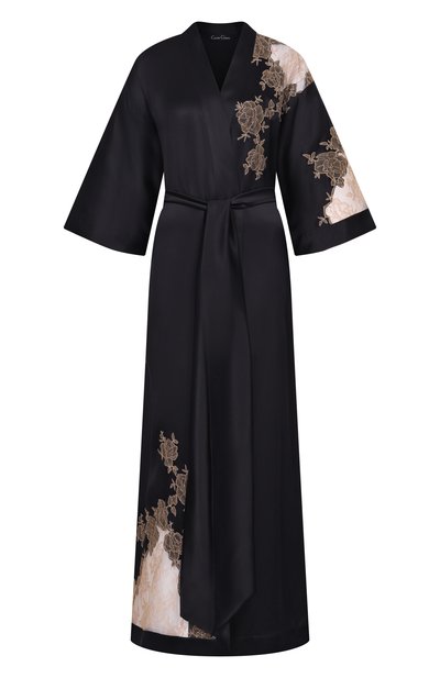 Женский шелковый халат CARINE GILSON, арт. AL0168AP