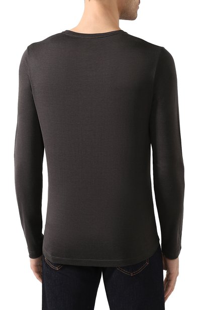 Лонгслив из шелка и хлопка LORO PIANA, арт. FAF6129, фото 4