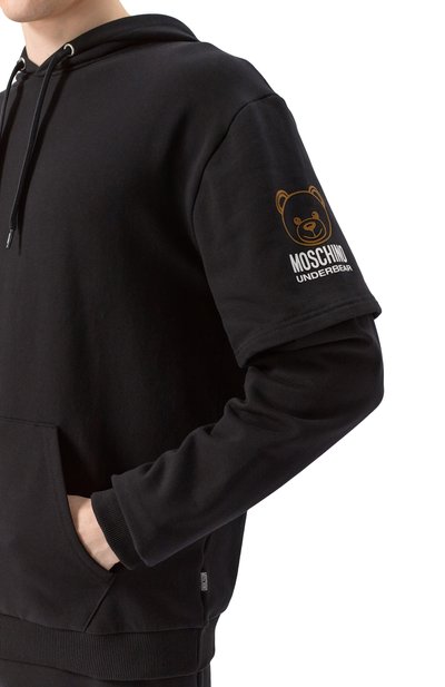 Хлопковое худи MOSCHINO, арт. A1703/4424, фото 5