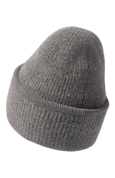 Шерстяная шапка JACQUEMUS серого цвета по цене 29950 руб., арт. 24HACU00666/AK00227, фото 2 Шерстяная шапка JACQUEMUS, арт. 24HACU00666/AK00227, фото 2