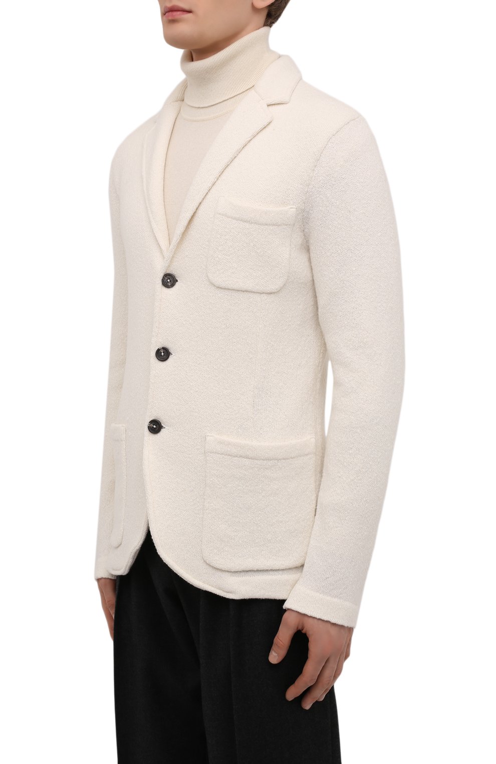 Пиджак из шерсти и кашемира ELEVENTY PLATINUM, арт. D76GIAD01 MAG0D002, фото 3