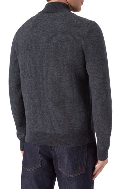 Кардиган из шерсти и хлопка BOSS, арт. 50549950, фото 4