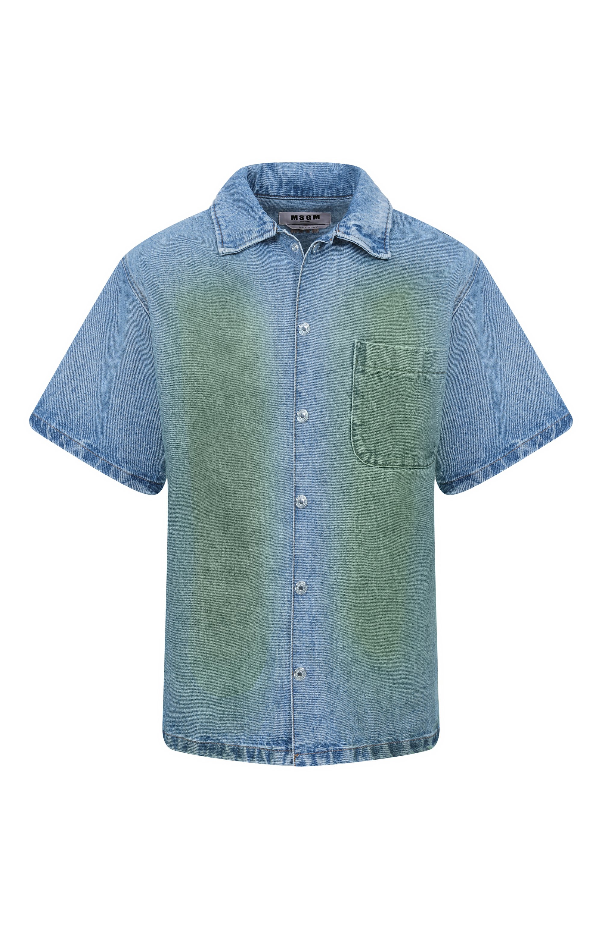 Джинсовая рубашка MSGM, арт. 4040ME230L/267088, фото 1