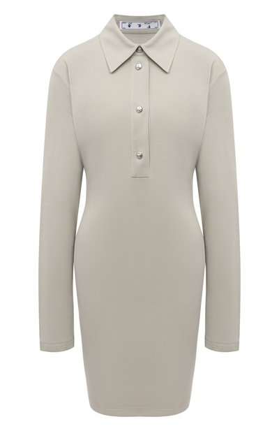 Платье из вискозы OFF-WHITE, арт. 0WDB355F21JER001, фото 1