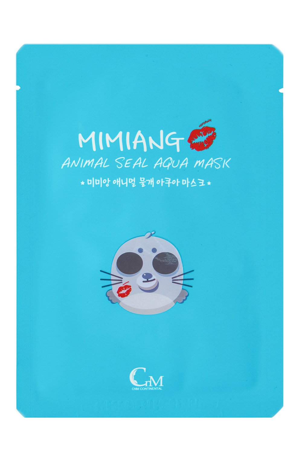 Тканевая маска animal seal aqua mask MIMIANG бесцветного цвета по цене 280 руб., арт. 8809311914127, фото 1 Тканевая маска animal seal aqua mask MIMIANG, арт. 8809311914127, фото 1