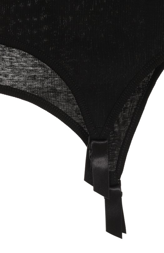 Хлопковое платье Kiki De Montparnasse S252DR108 Чёрный  S252DR108 Фото 6
