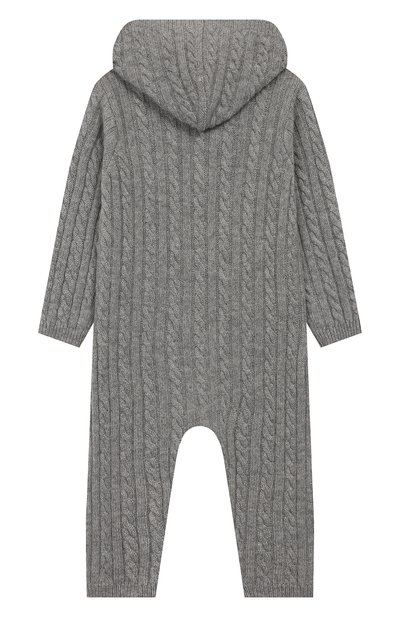 Кашемировый комбинезон с капюшоном LA PERLA, арт. 59975/1M-12M, фото 2