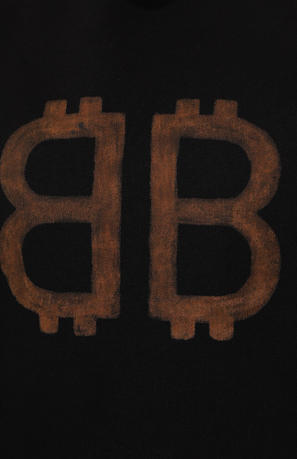 Хлопковое худи BALENCIAGA, арт. 742603/T0VN7, фото 5