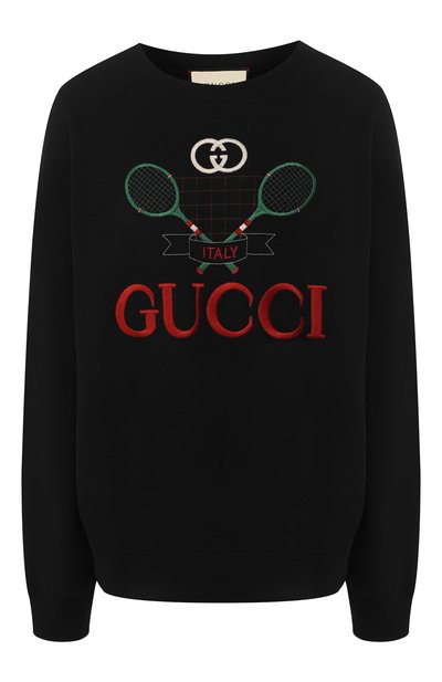 Женский хлопковый свитшот GUCCI, арт. 469250/XJBIY