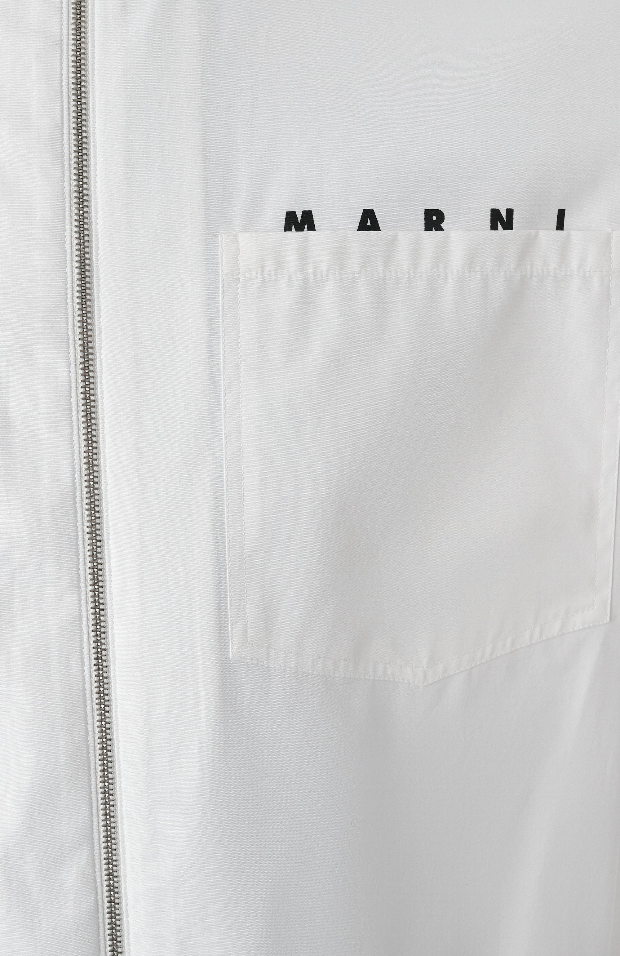 Хлопковая куртка-рубашка MARNI, арт. CUMU0297P0/USCT88, фото 6