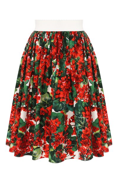 Женская хлопковая юбка DOLCE & GABBANA, арт. F4B00T/HS5CL