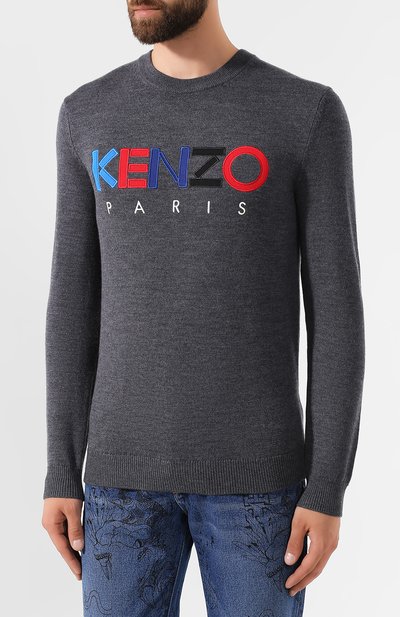 Шерстяной джемпер KENZO, арт. F965PU2173LC, фото 3