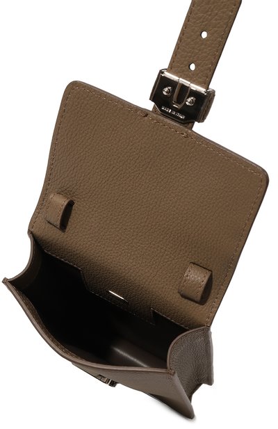 Кожаная сумка BRIONI серого цвета по цене 138500 руб., арт. 0IW40L/01719, фото 5 Кожаная сумка BRIONI, арт. 0IW40L/01719, фото 5