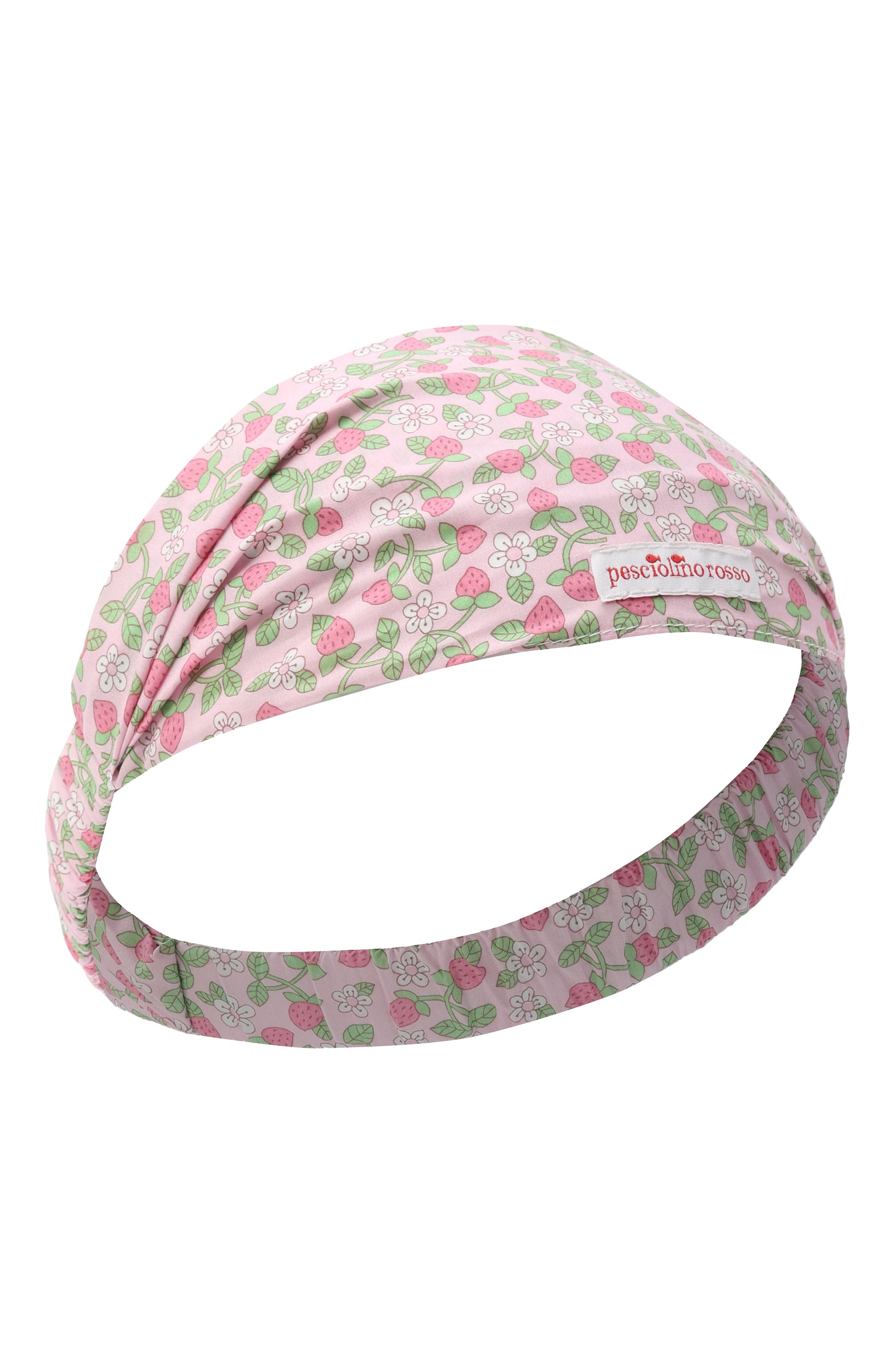 Хлопковая повязка на голову PESCIOLINO ROSSO, арт. PBSBND, фото 1