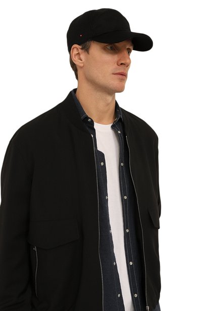 Кашемировая бейсболка KITON, арт. UCAPP06/220B, фото 2