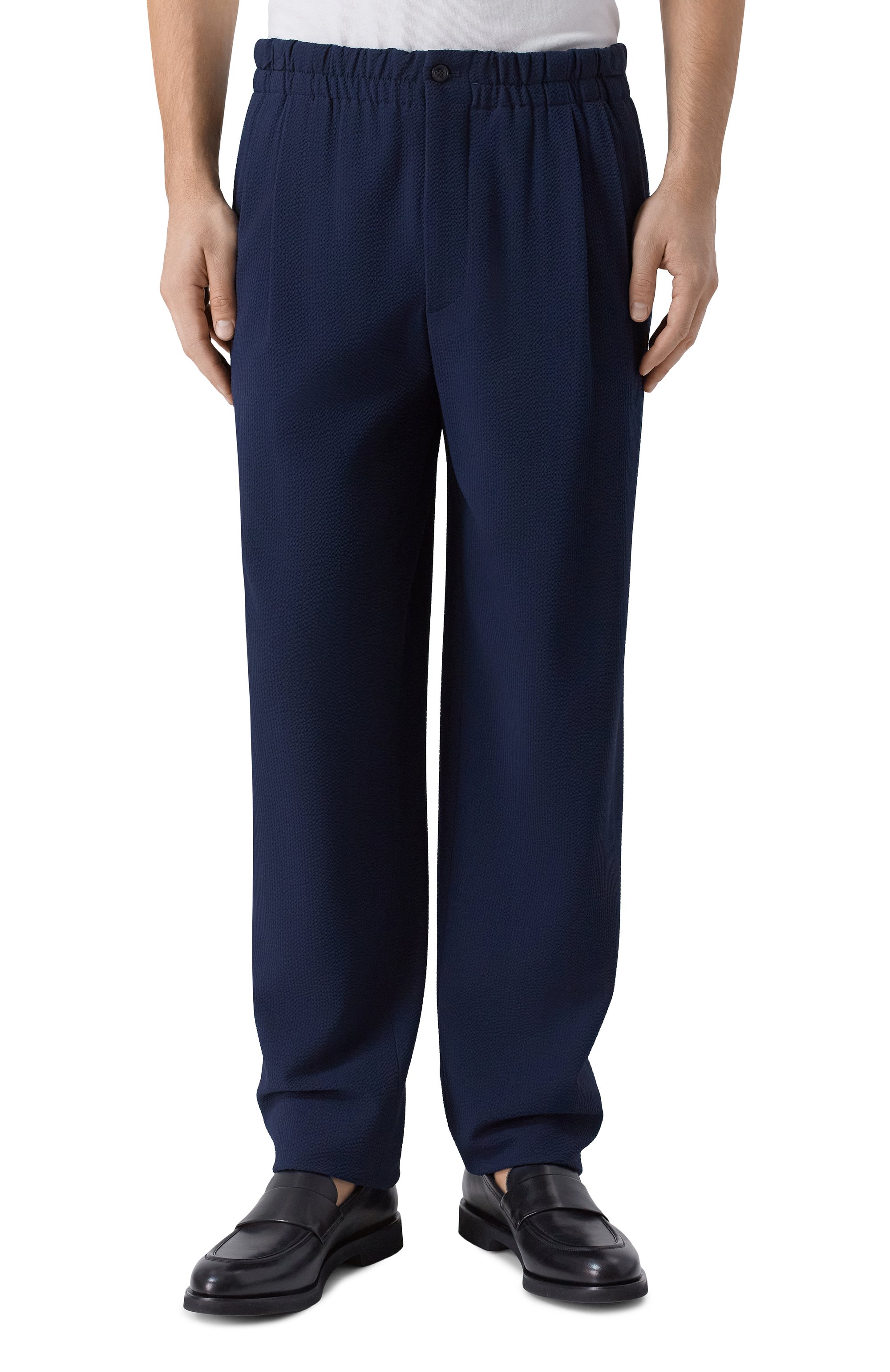 Шерстяные брюки GIORGIO ARMANI, арт. 9SGPP05M/T004N, фото 3