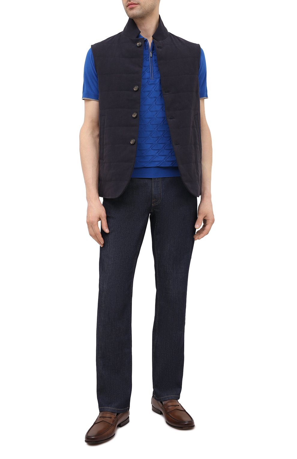 Шелковое поло ZILLI, арт. MBV-PZ032-ZSIL1/MC01, фото 2