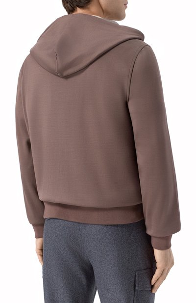 Толстовка из хлопка и шелка MVST, арт. 13M415/B000/MUST, фото 4