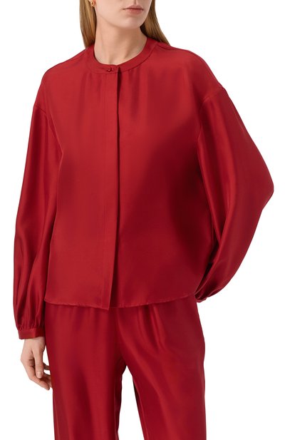 Атласная блузка LOULOU DE SAISON, арт. LEA, фото 3