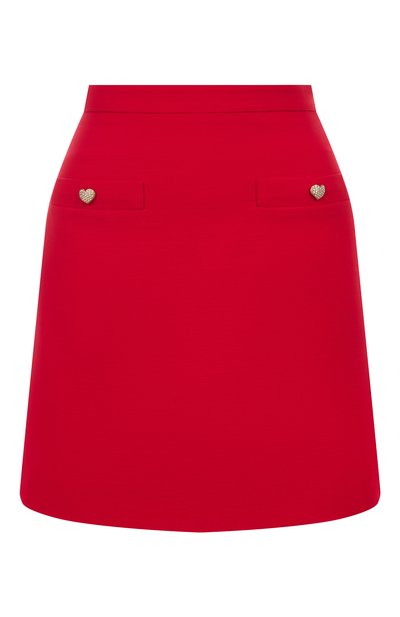 Женская юбка из шерсти и шелка VALENTINO, арт. 7B3RACM2/1CF