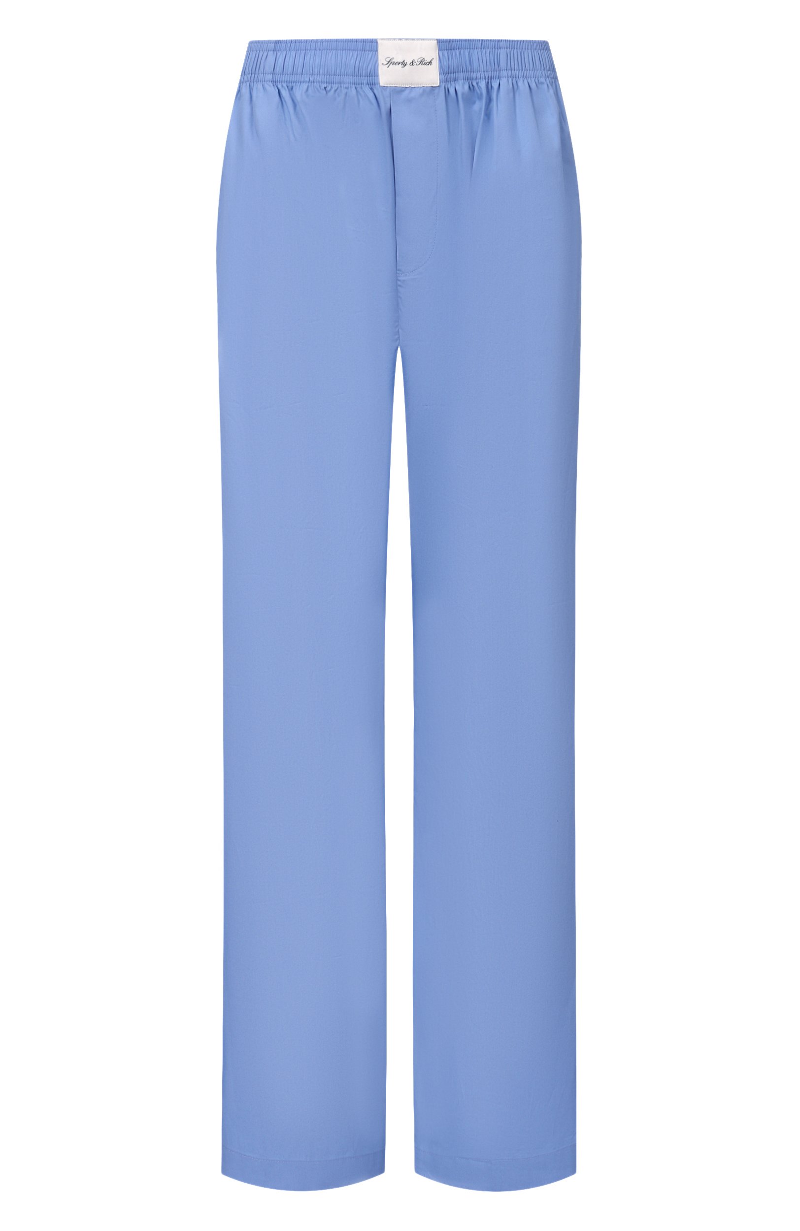 Хлопковые брюки SPORTY AND RICH, арт. PA065711329BL144, фото 1