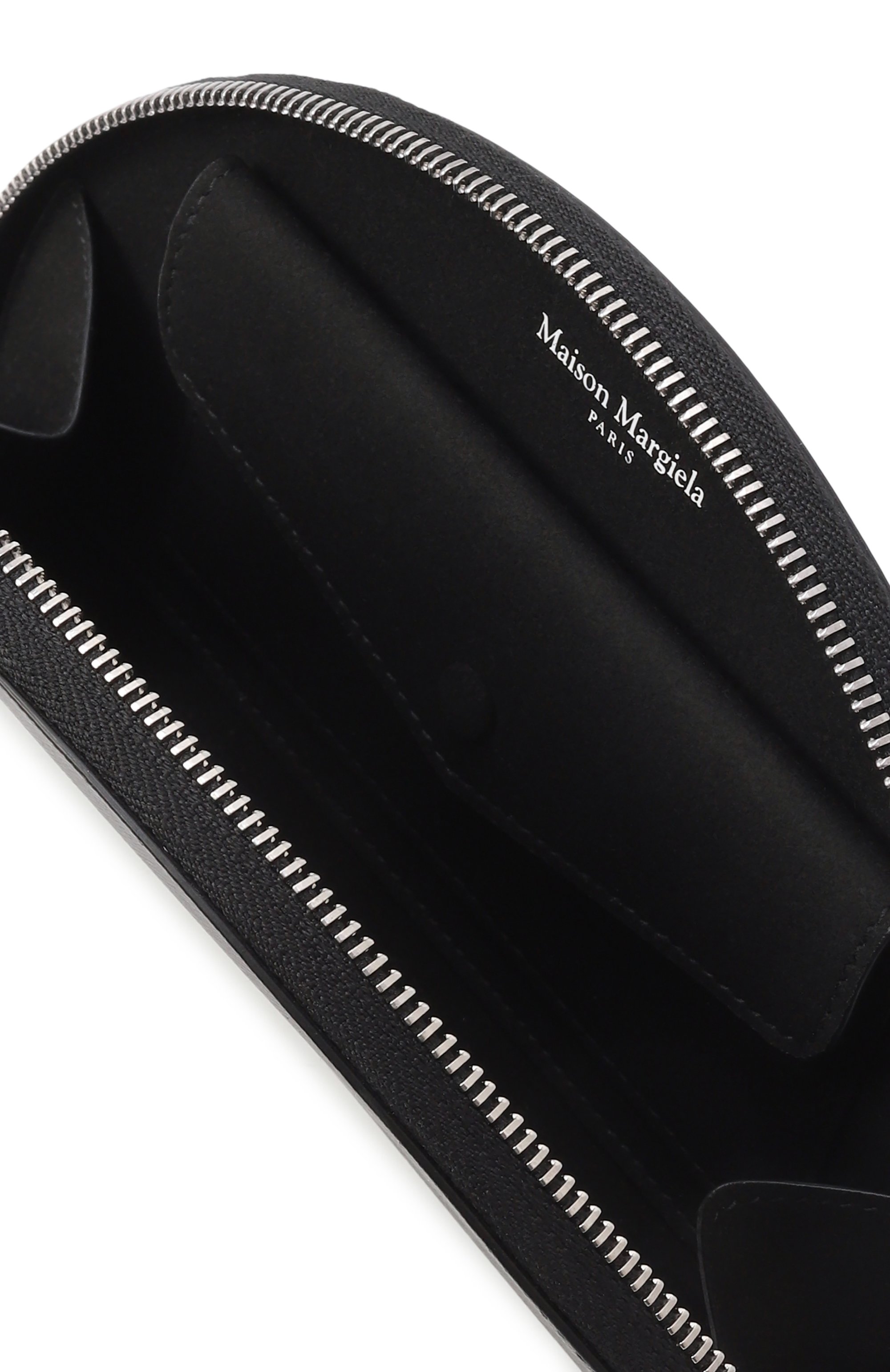 Кожаный клатч halfmoon MAISON MARGIELA, арт. SA2VL0018/P6799, фото 5