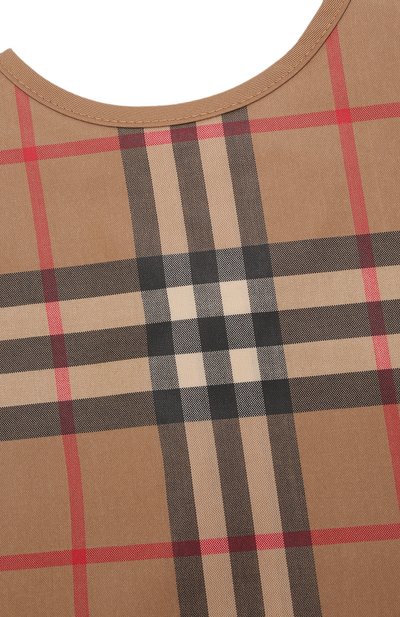 Хлопковый нагрудник BURBERRY бежевого цвета по цене 5660 руб., арт. 8033743, фото 3 Хлопковый нагрудник BURBERRY, арт. 8033743, фото 3