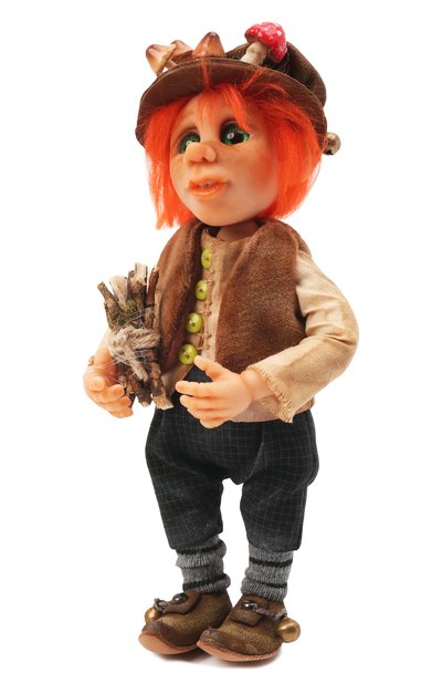 Игрушка эльф хранитель леса CAROLON разноцветного цвета по цене 15800 руб., арт. НГ-007_19, фото 2 Игрушка эльф хранитель леса CAROLON, арт. НГ-007_19, фото 2