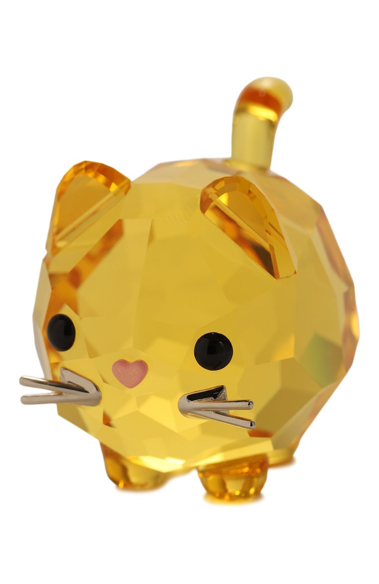 Фигурка chubby cats SWAROVSKI желтого цвета, арт. 5658325 | Фото 4 (Региональные ограничения белый список (Axapta Mercury): Не проставлено; Нос: Не проставлено; Ограничения доставки: fragile-2)