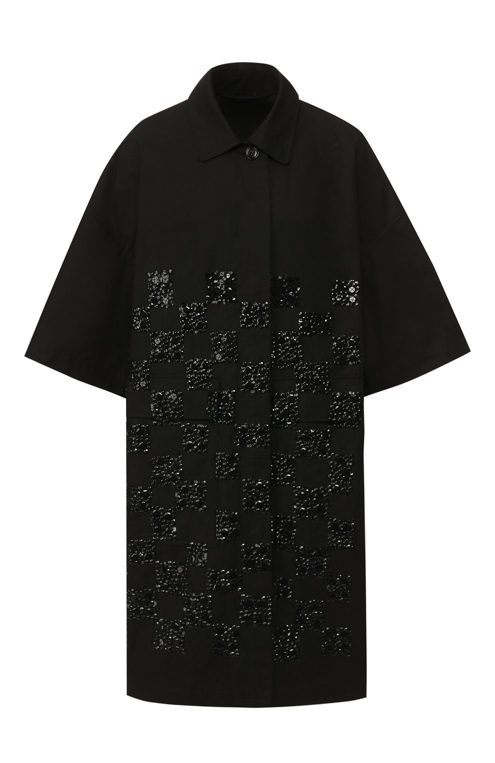 Хлопковое пальто DRIES VAN NOTEN, арт. 191-10210-7293, фото 1