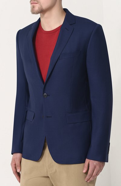 Однобортный шерстяной пиджак KENZO, арт. 5VB4011AH, фото 3